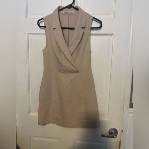 Abercrombie & Fitch Tan Mini Dress